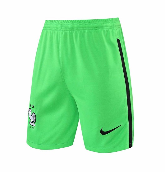 AAA Quality France 21/22 GK Green Soccer Shorts